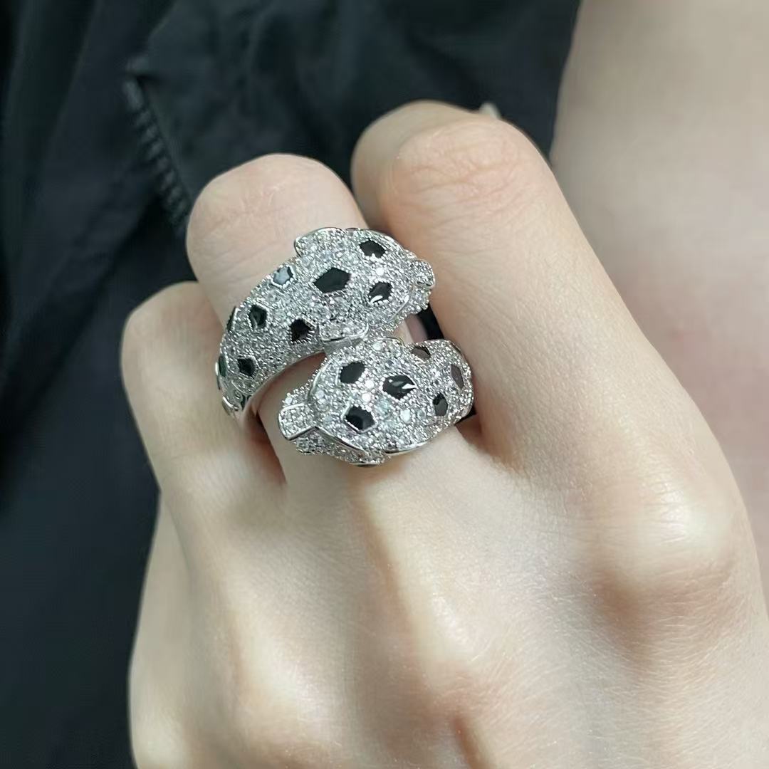 [Glow Muse]PANTHERE  ALL DIAMOND RING