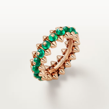 [⭐Glow Muse]CLASH ELEGANT ROSE GOLD RING FEATURING NATURAL AGATE