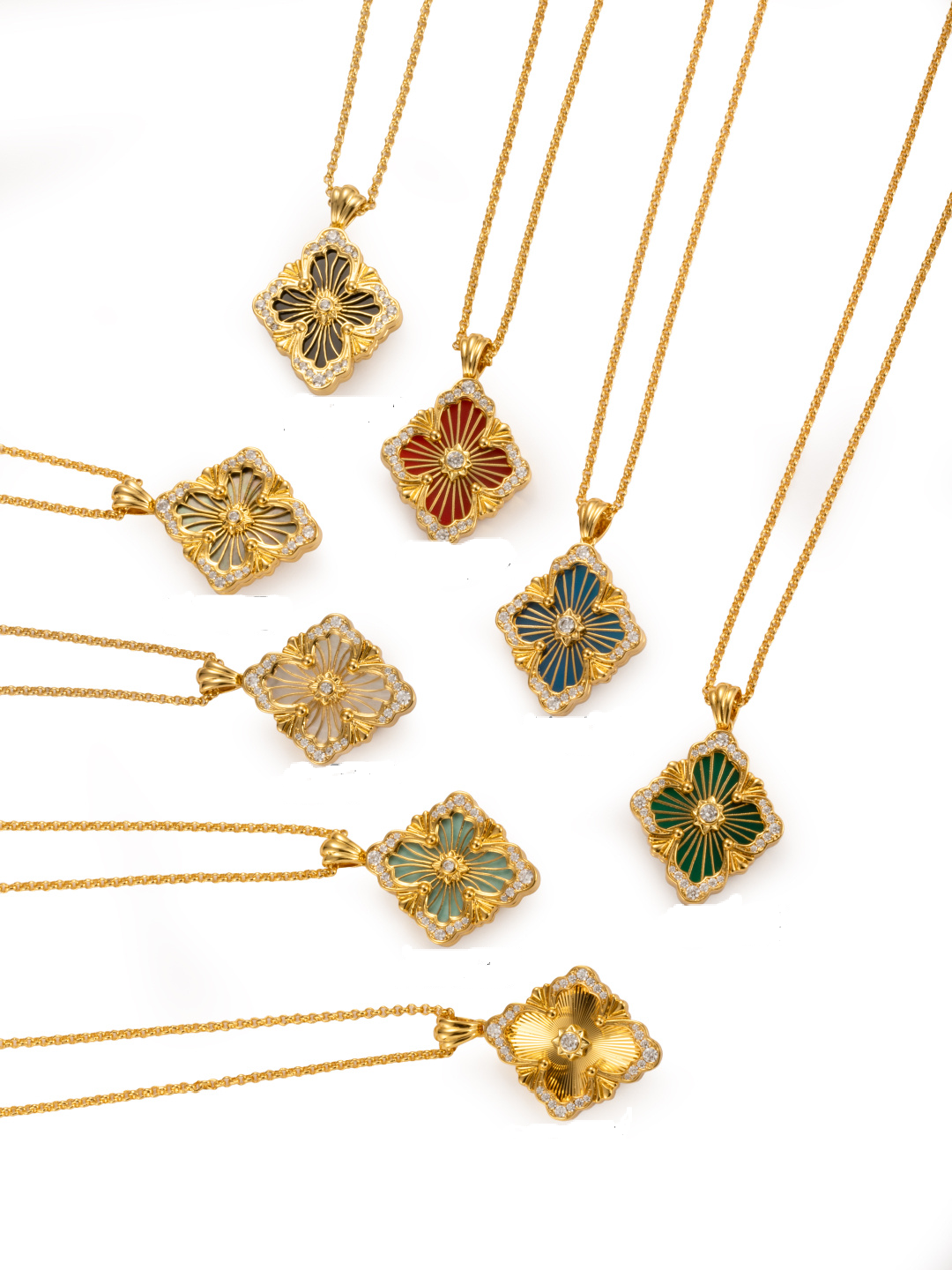 [⭐Glow Muse] B.C.L BIG SIZE  ENAMEL NECKLACE（Various colors）