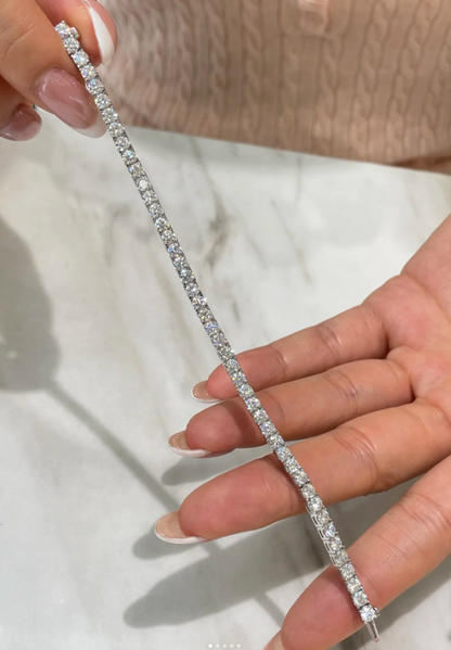 [Glow Muse]  CLASSIC BASEBALL BRACELAT, 52 DIAMOND