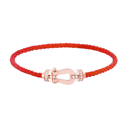 [Glow Muse]FORCE 10 HALF DIAMOND PINK GOLD RED CORDERI LARGE AND MEDIUM MODEL