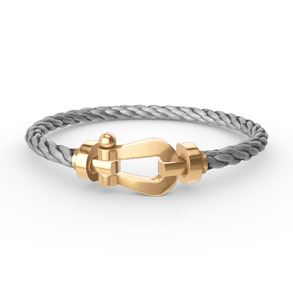 [Glow Muse]FORCE LARGE HORSESHOE NO DIAMOND BRACELET GOLD