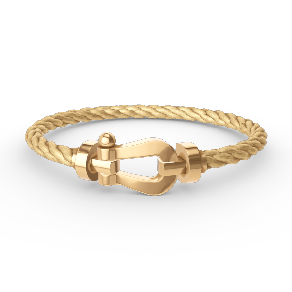 [Glow Muse]FORCE LARGE HORSESHOE NO DIAMOND BRACELET GOLD