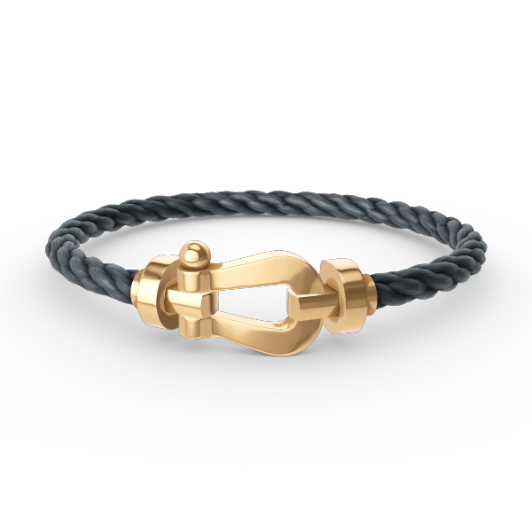 [Glow Muse]FORCE LARGE HORSESHOE NO DIAMOND BRACELET GOLD