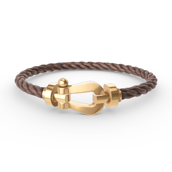 [Glow Muse]FORCE LARGE HORSESHOE NO DIAMOND BRACELET GOLD