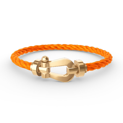 [Glow Muse]FORCE LARGE HORSESHOE NO DIAMOND BRACELET GOLD