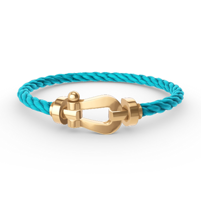[Glow Muse]FORCE LARGE HORSESHOE NO DIAMOND BRACELET GOLD