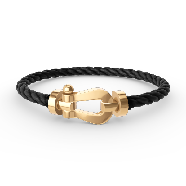 [Glow Muse]FORCE LARGE HORSESHOE NO DIAMOND BRACELET GOLD