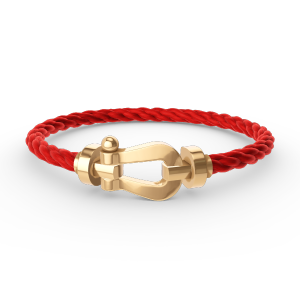 [Glow Muse]FORCE LARGE HORSESHOE NO DIAMOND BRACELET GOLD