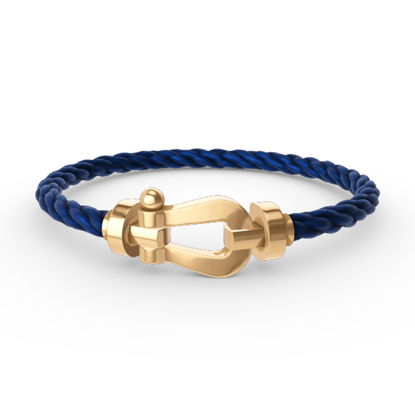 [Glow Muse]FORCE LARGE HORSESHOE NO DIAMOND BRACELET GOLD