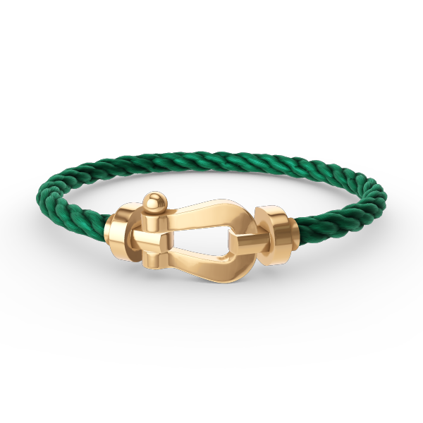 [Glow Muse]FORCE LARGE HORSESHOE NO DIAMOND BRACELET GOLD
