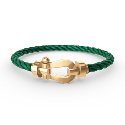 [Glow Muse]FORCE LARGE HORSESHOE NO DIAMOND BRACELET GOLD