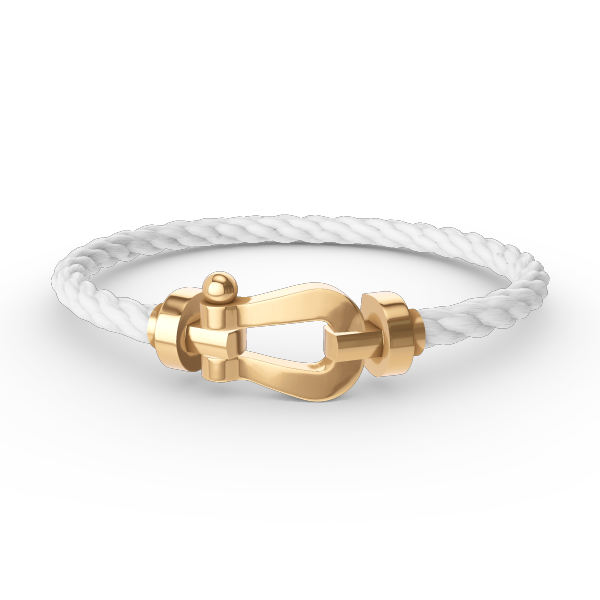 [Glow Muse]FORCE LARGE HORSESHOE NO DIAMOND BRACELET GOLD