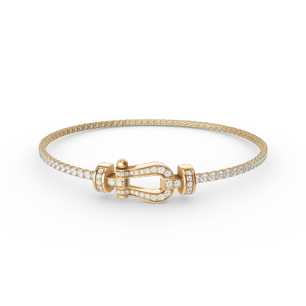 [Glow Muse]FORCE  HORSESHOE  DIAMOND TENNIS BRACELET
