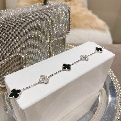 [⭐Glow Muse] CLOVER 5 MOTIF ONYXS BRACELET COLLECTION
