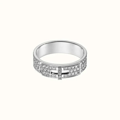 [Glow Muse]KELLY SILVER DIAMOND RING