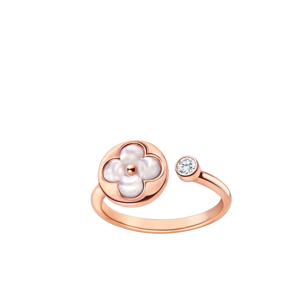 [Glow Muse]SUN 1 DIAMOND PINK MOP RING