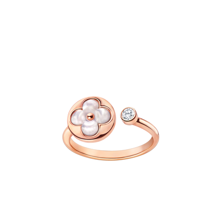 [Glow Muse]SUN 1 DIAMOND PINK MOP RING