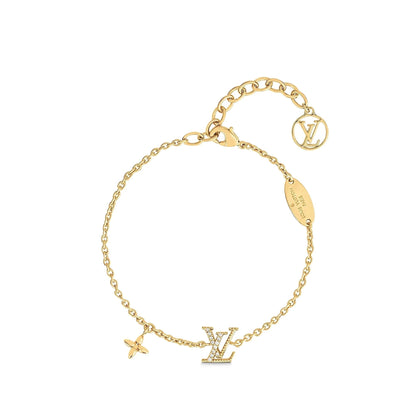 [Glow Muse]LOGO STAR MOTIF GOLD BRACELET