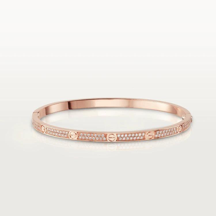 [Glow Muse]LOVE BRACELET 3.65MM DIAMOND-PAVED