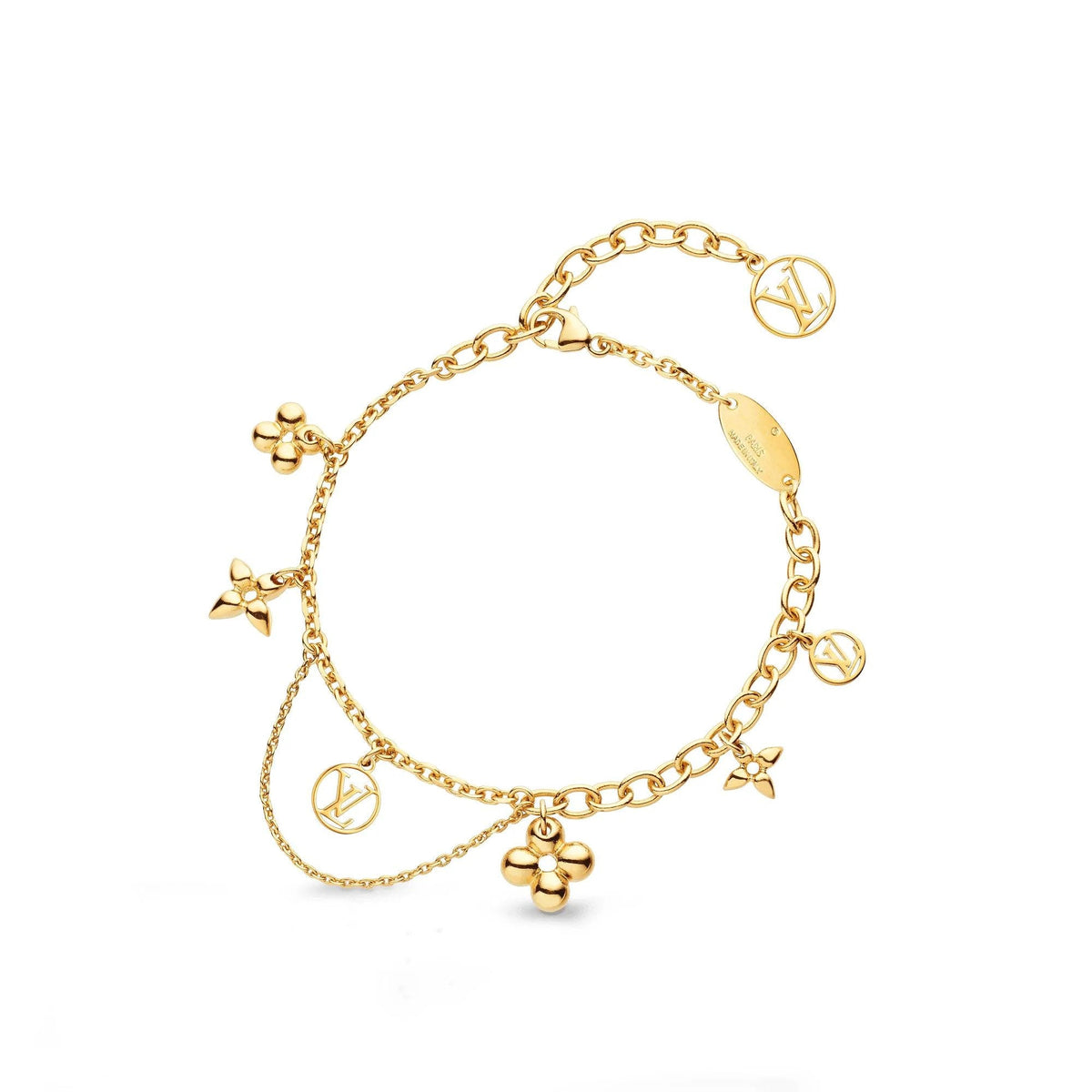 [Glow Muse]BLOOMING PINK GOLD MOP BRACELET