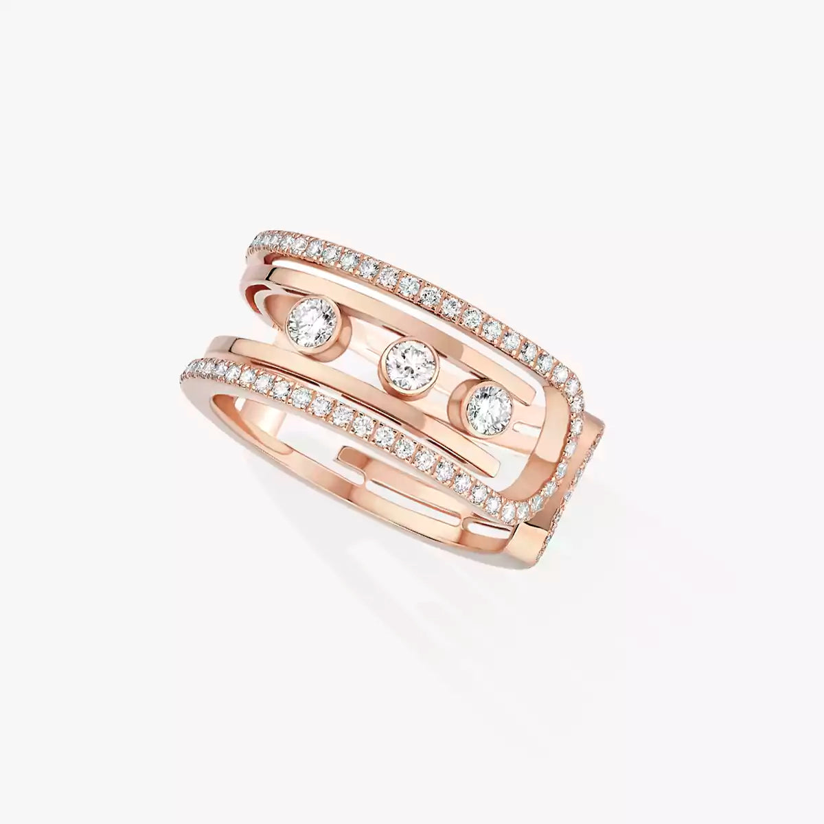 [Glow Muse]Move 10th Diamond Ring in Gold