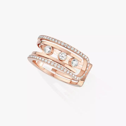 [Glow Muse]Move 10th Diamond Ring in Gold