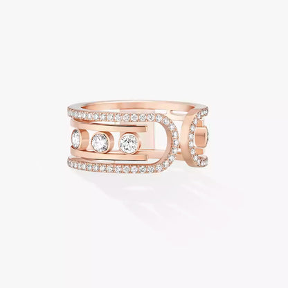 [Glow Muse]Move 10th Diamond Ring in Gold