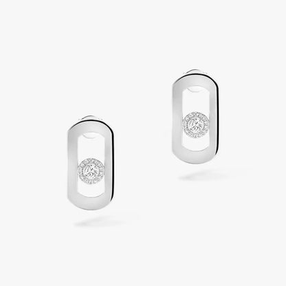 [Glow Muse]So Move Diamond Earrings in Yellow Gold