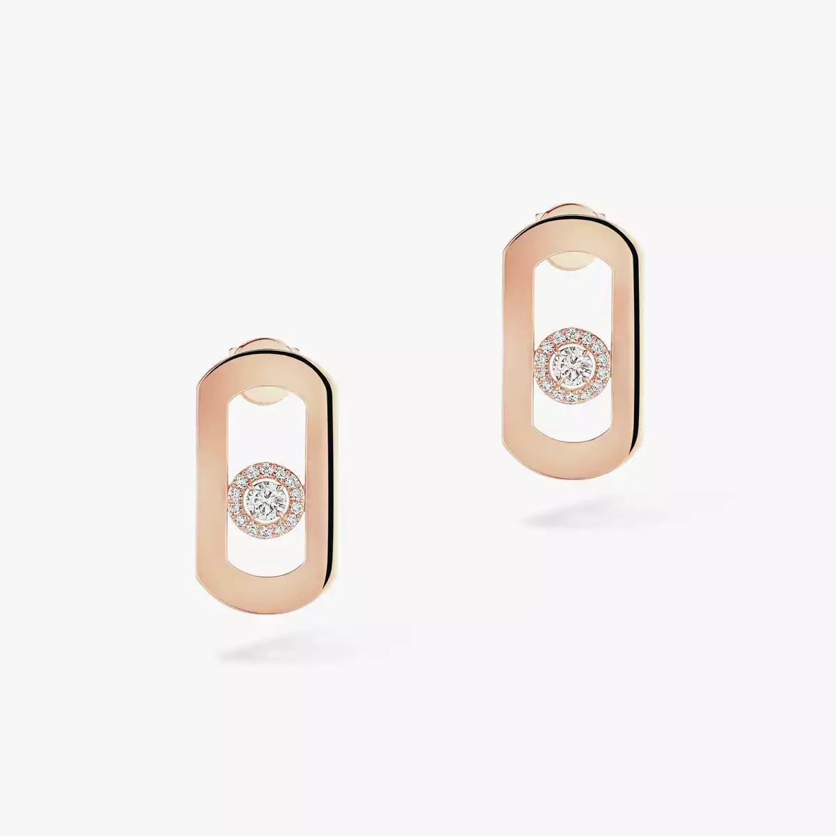 [Glow Muse]So Move Diamond Earrings in Yellow Gold