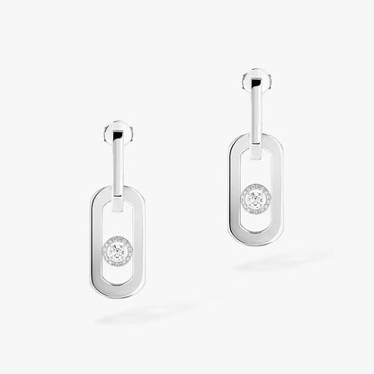 [Glow Muse] So Move XL Diamond Hoop Earring