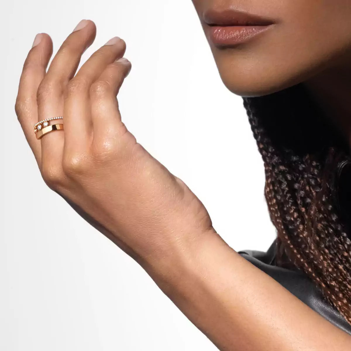 [Glow Muse]Move Romane Diamond Ring