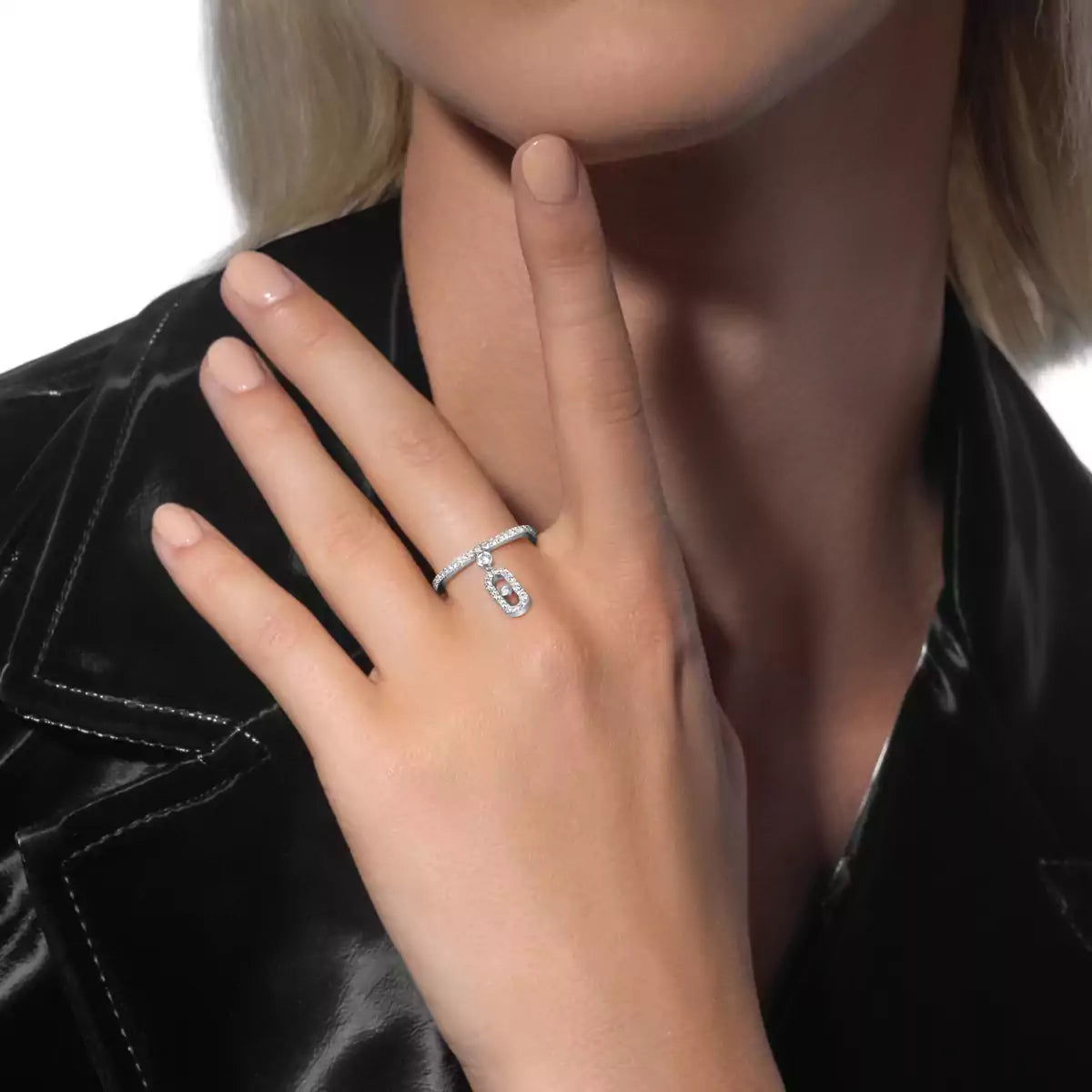 [Glow Muse]Move Uno Diamond Ring