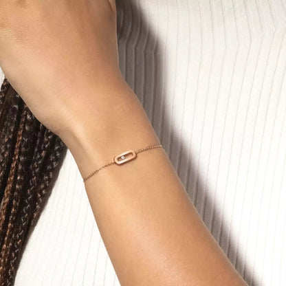 [Glow Muse]Move Uno Diamond Bracelet