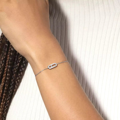 [Glow Muse]Move Uno Diamond Bracelet