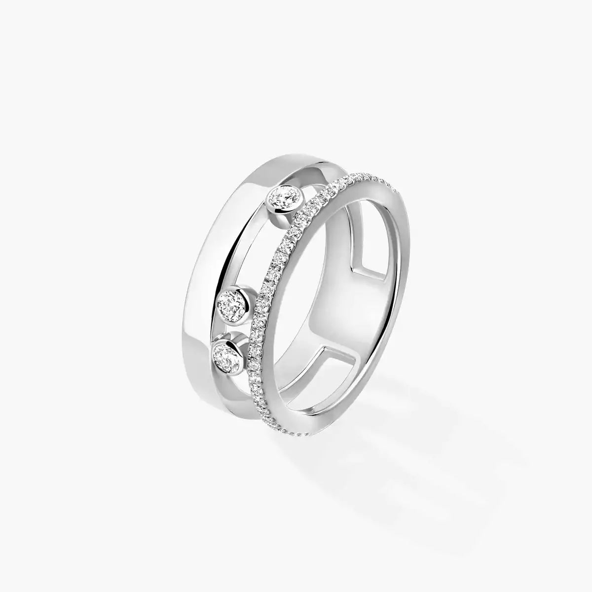 [Glow Muse]Move Romane Diamond Ring
