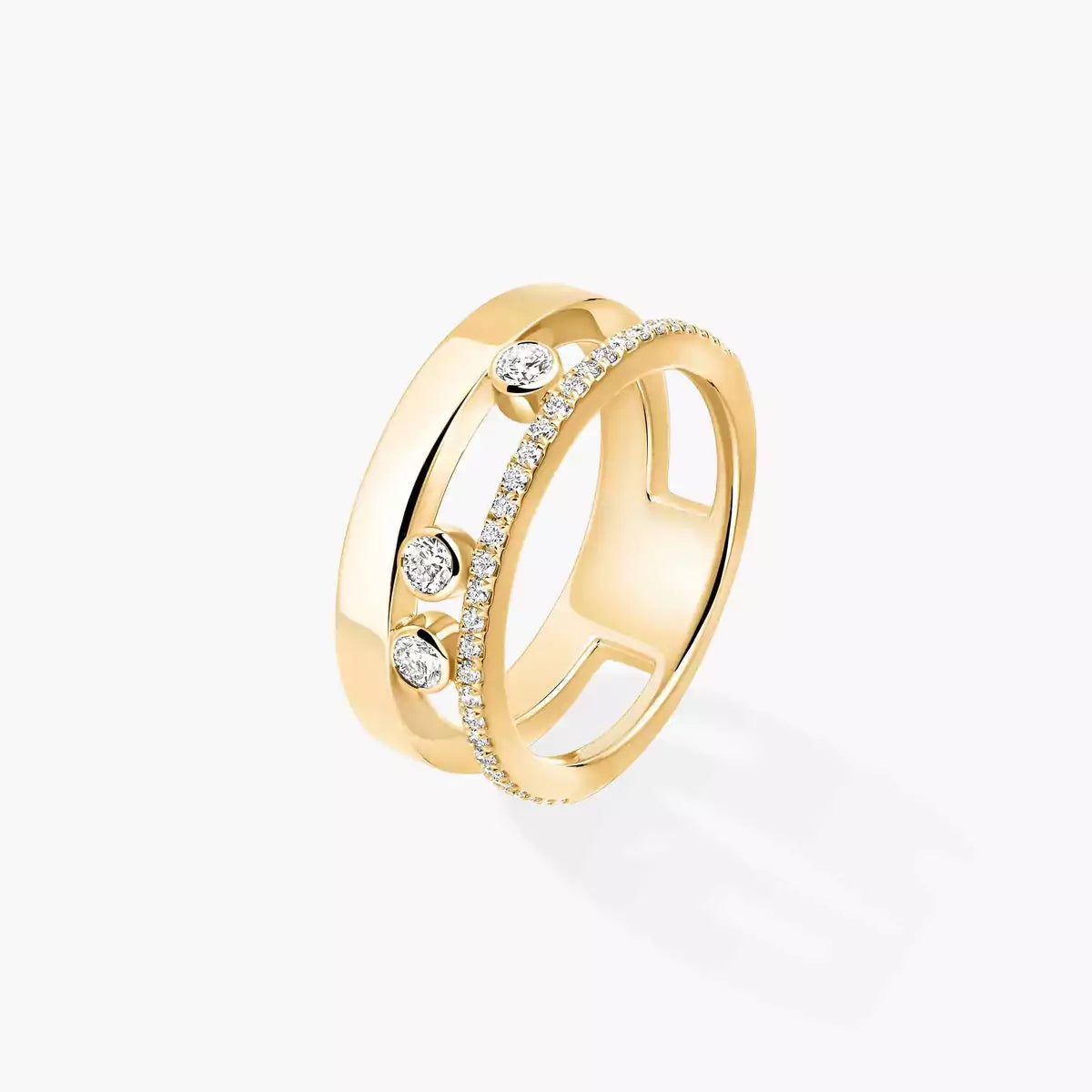 [Glow Muse]Move Romane Diamond Ring