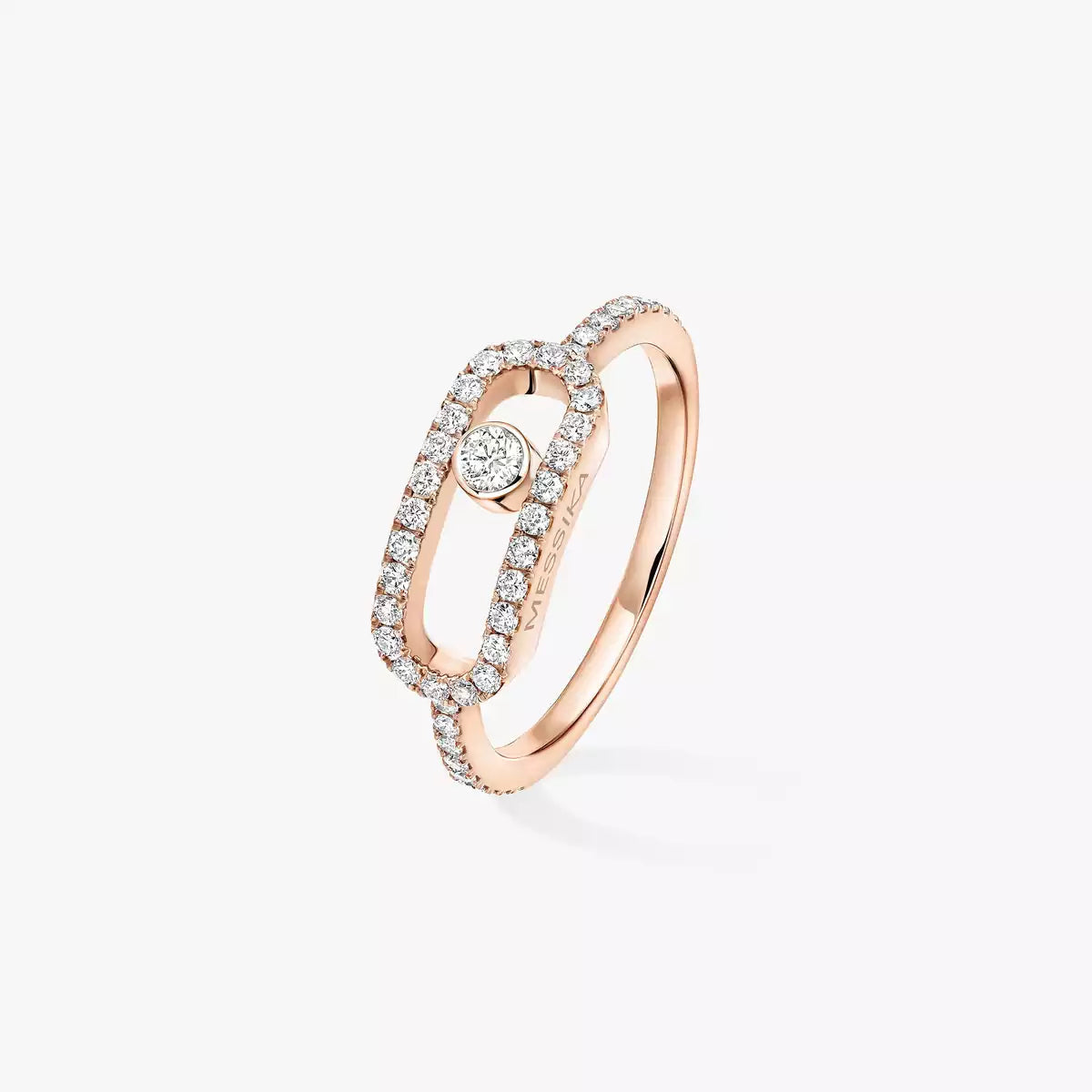 [Glow Muse]Move Uno Diamond Ring in Gold