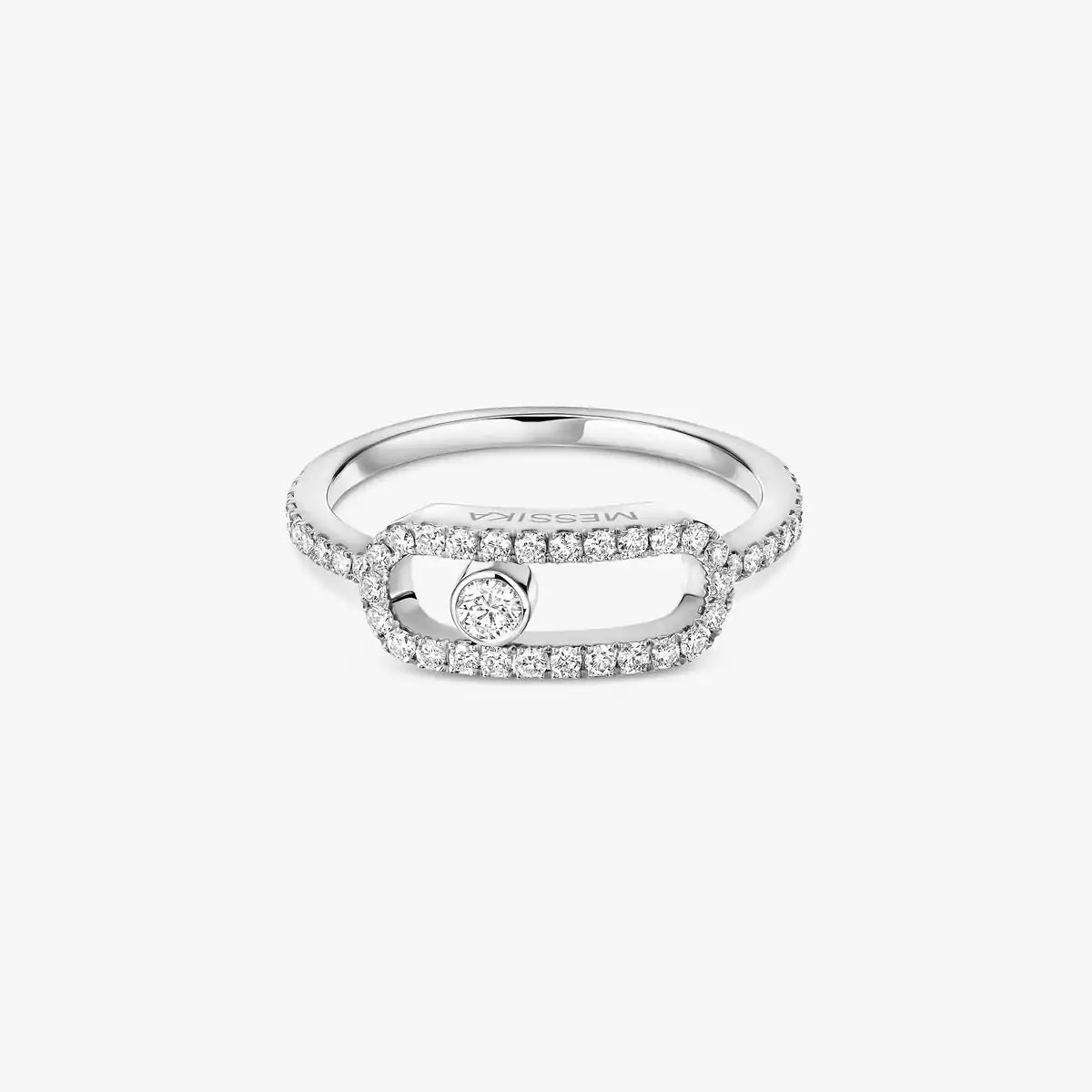 [Glow Muse]Move Uno Diamond Ring in Gold