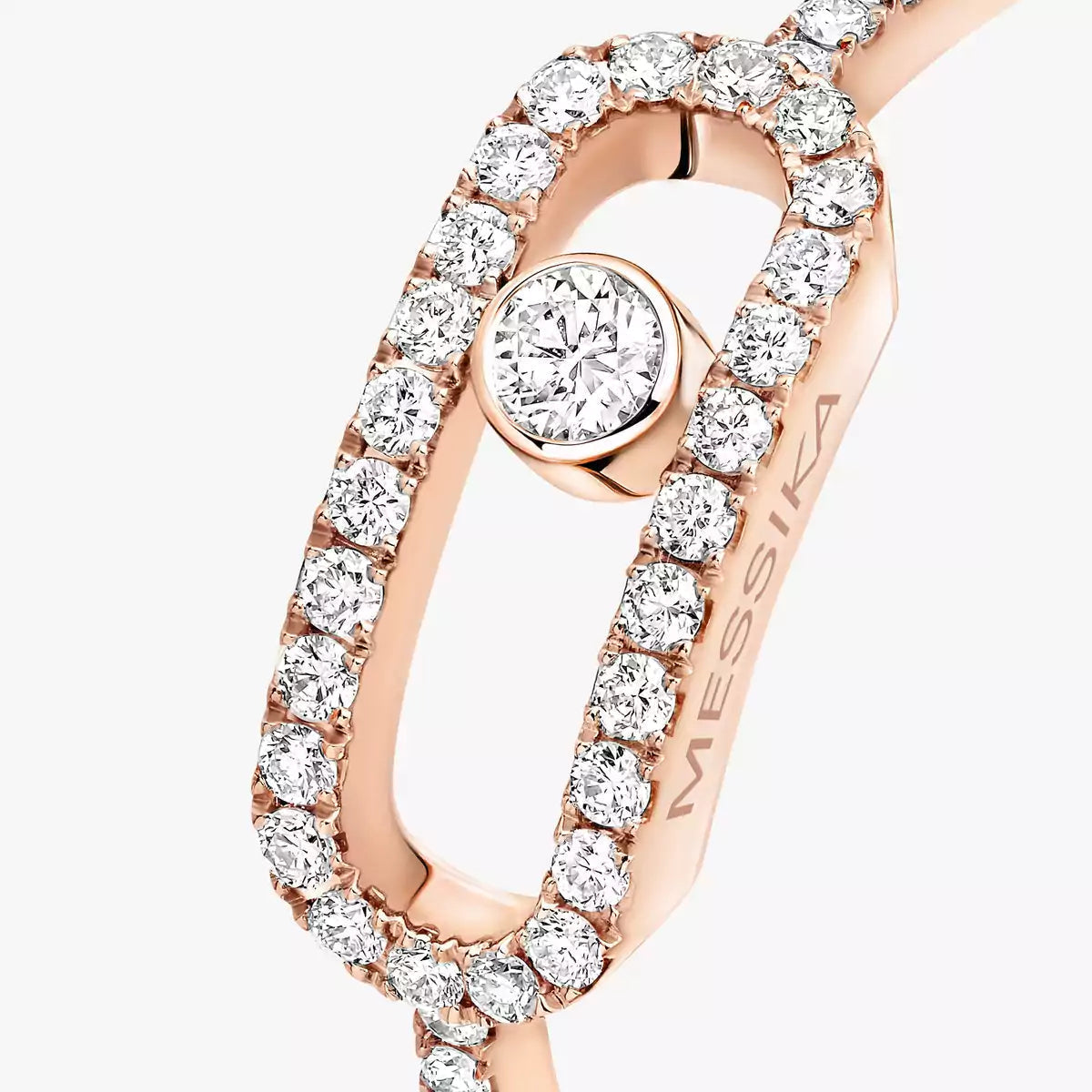 [Glow Muse]Move Uno Diamond Ring in Gold