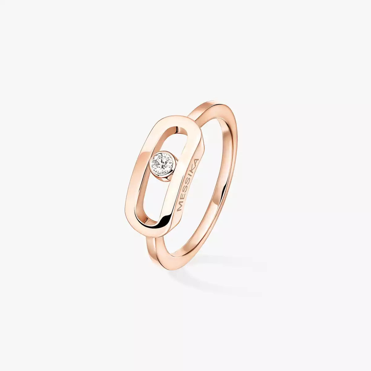 [Glow Muse]Move Uno Diamond Ring in Gold