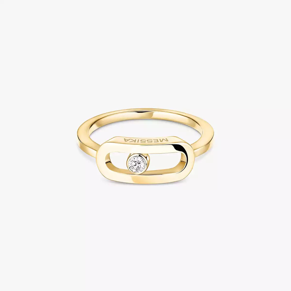 [Glow Muse]Move Uno Diamond Ring in Gold