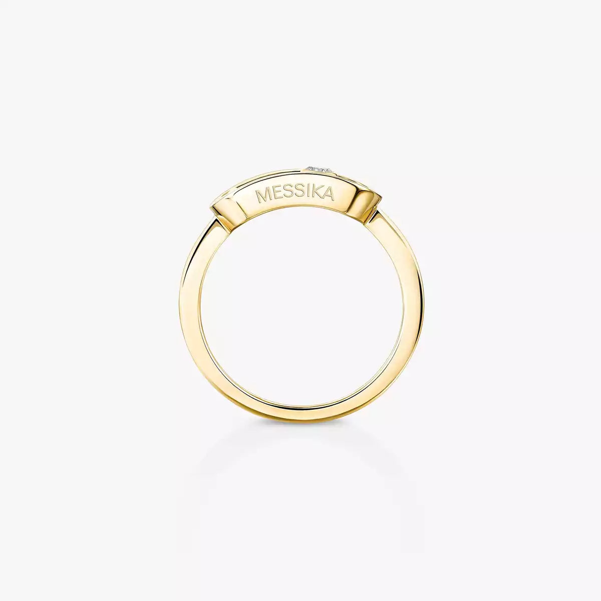 [Glow Muse]Move Uno Diamond Ring in Gold