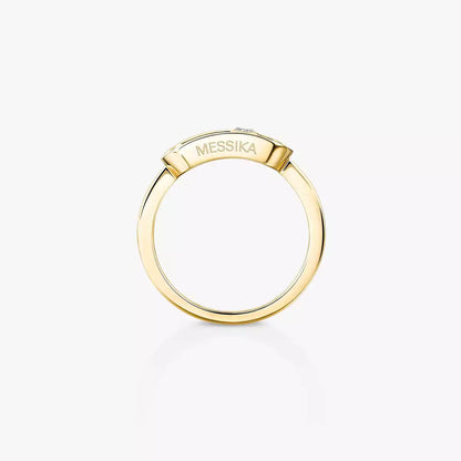 [Glow Muse]Move Uno Diamond Ring in Gold