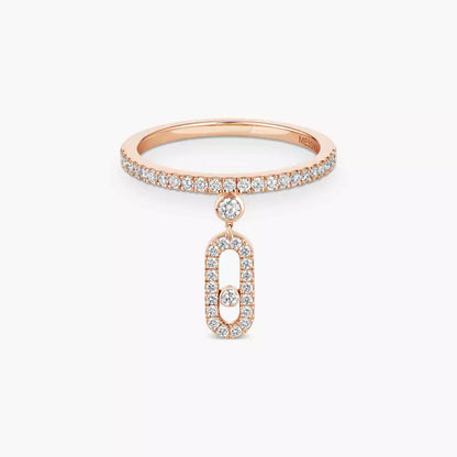 [Glow Muse]Move Uno Diamond Ring