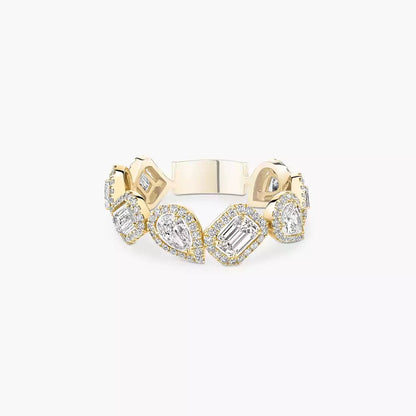 [Glow Muse]Diamond Wedding Ring My Twin