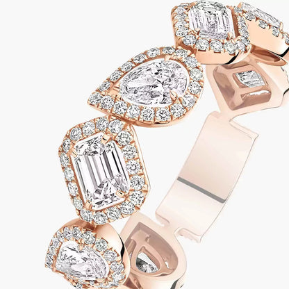 [Glow Muse]Diamond Wedding Ring My Twin