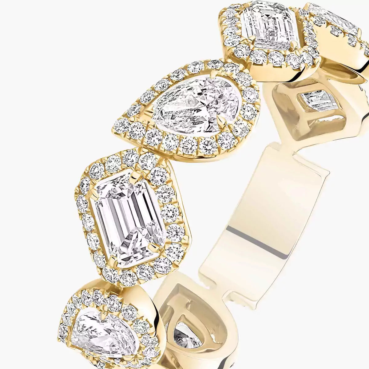[Glow Muse]Diamond Wedding Ring My Twin