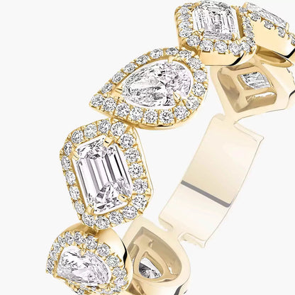 [Glow Muse]Diamond Wedding Ring My Twin