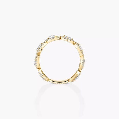 [Glow Muse]Diamond Wedding Ring My Twin
